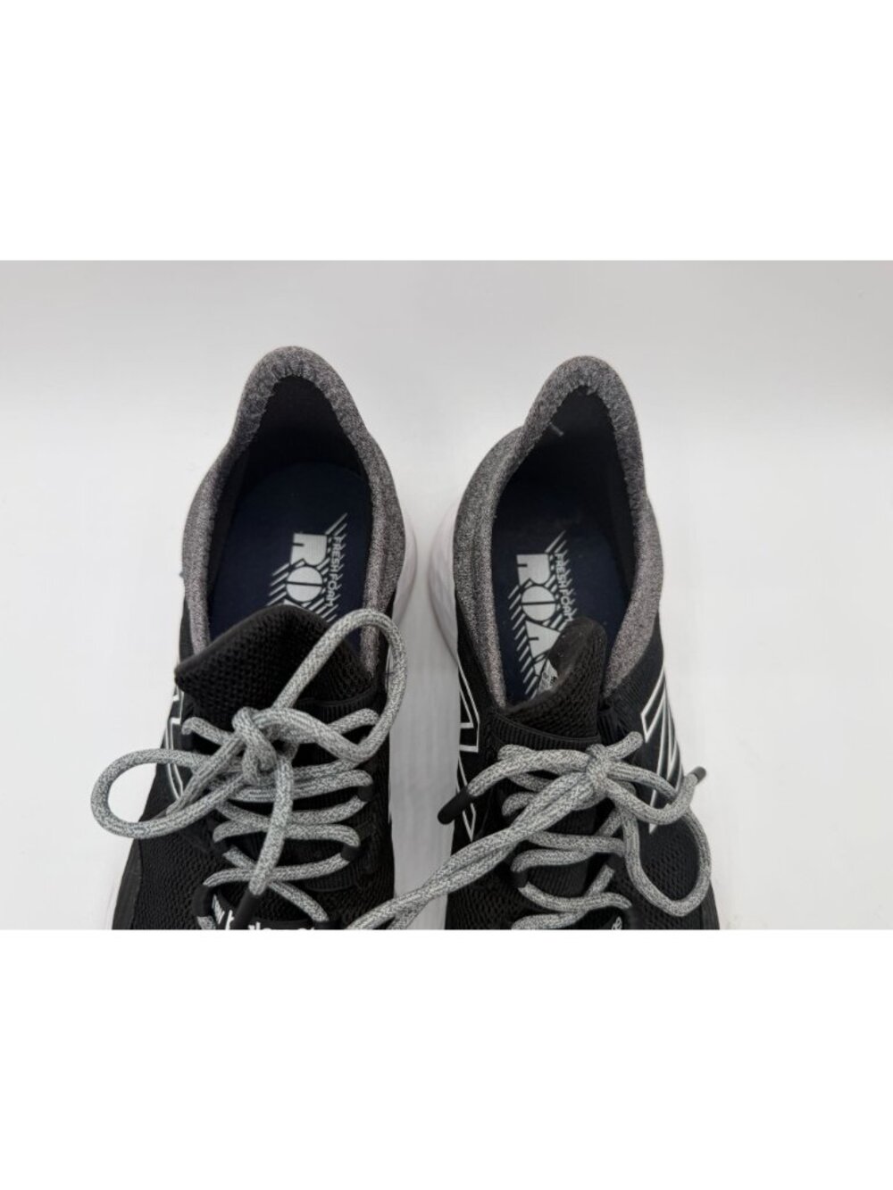 New Balance Fresh Foam Roav Sneakers Women Size 10 Black/Grey Low Top Lace Up - Picture 4 of 16